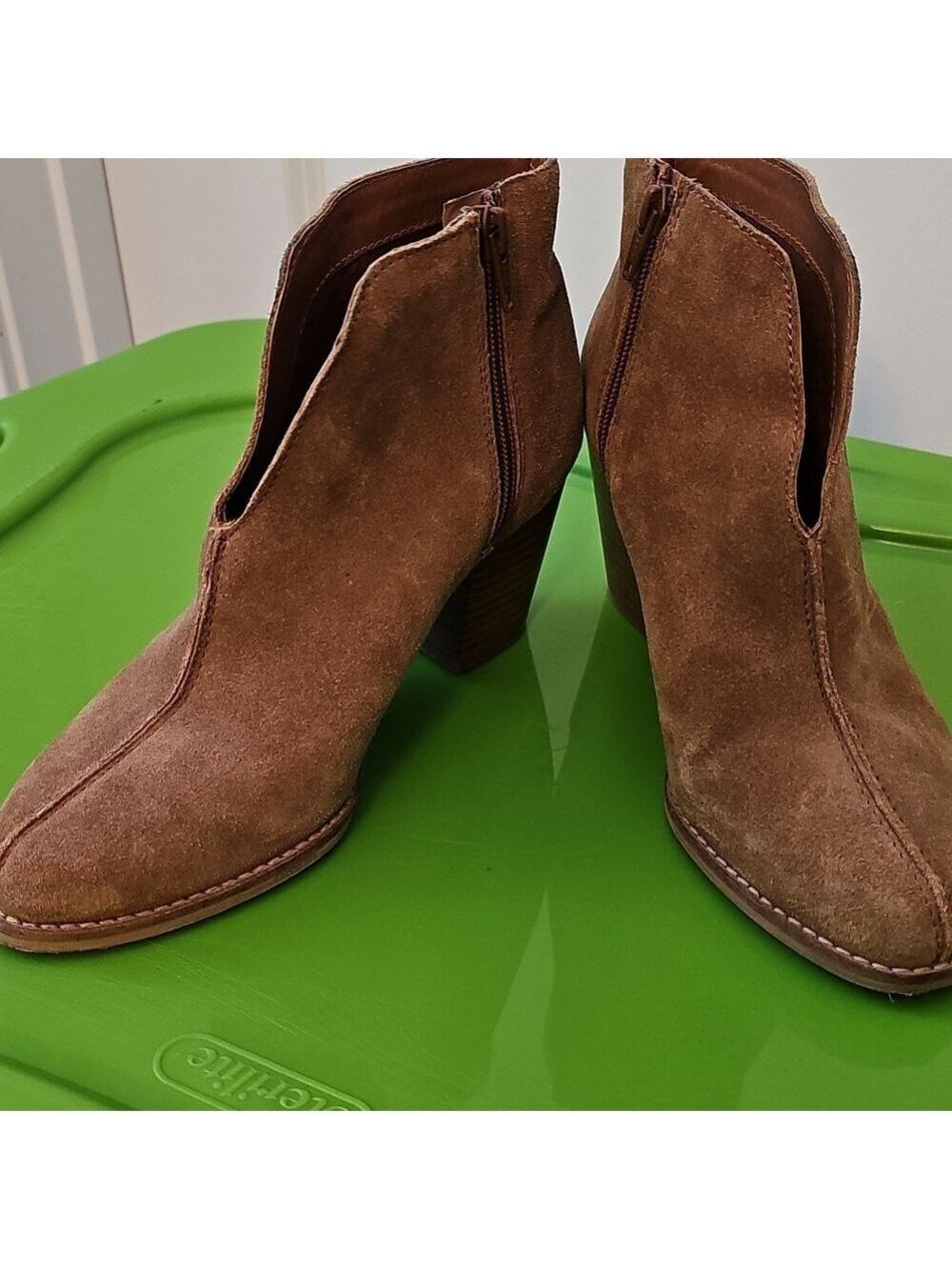 Diba Suede Ankle Booties - Picture 7 of 7